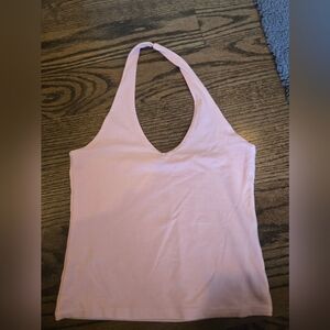Cotton On Light Pink Halter Tank Top